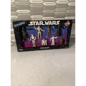 Star Wars Bend-Ems Limited Edition 8 Piece Gift Set by JusToys 1993 Unopened